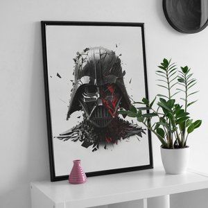 Vader Mask Fan Art illustration